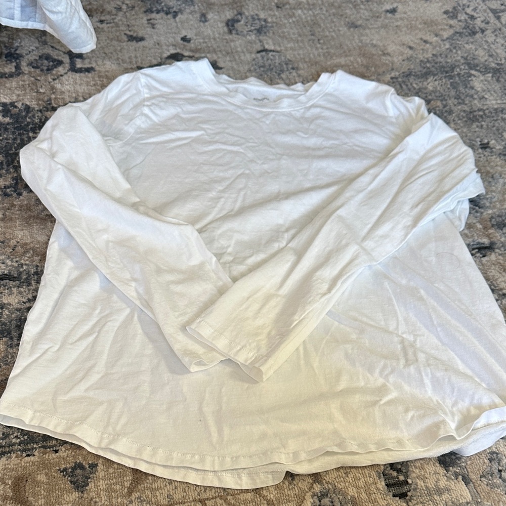 Sonoma White Long Sleeve Tee NWOT